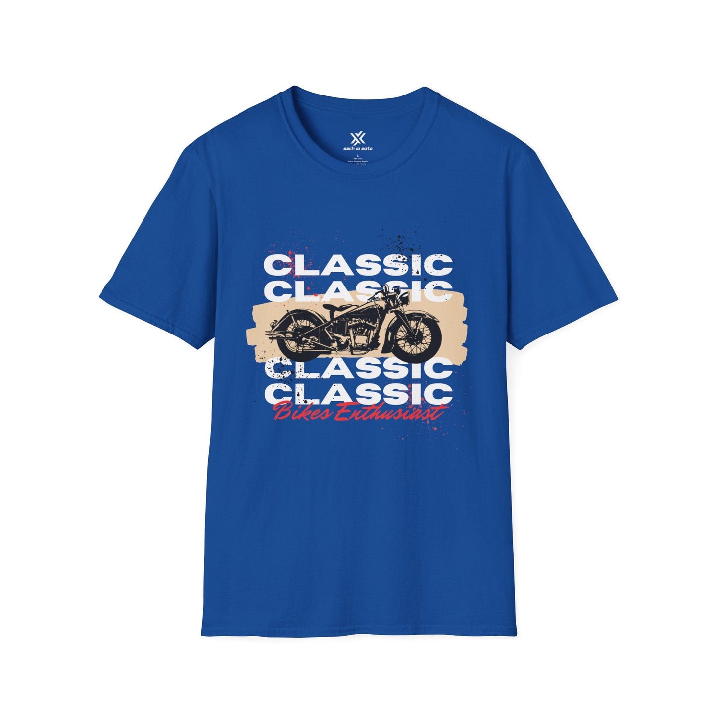 T-Shirt Royal / S Classic Bikes Enthusiast T-Shirt