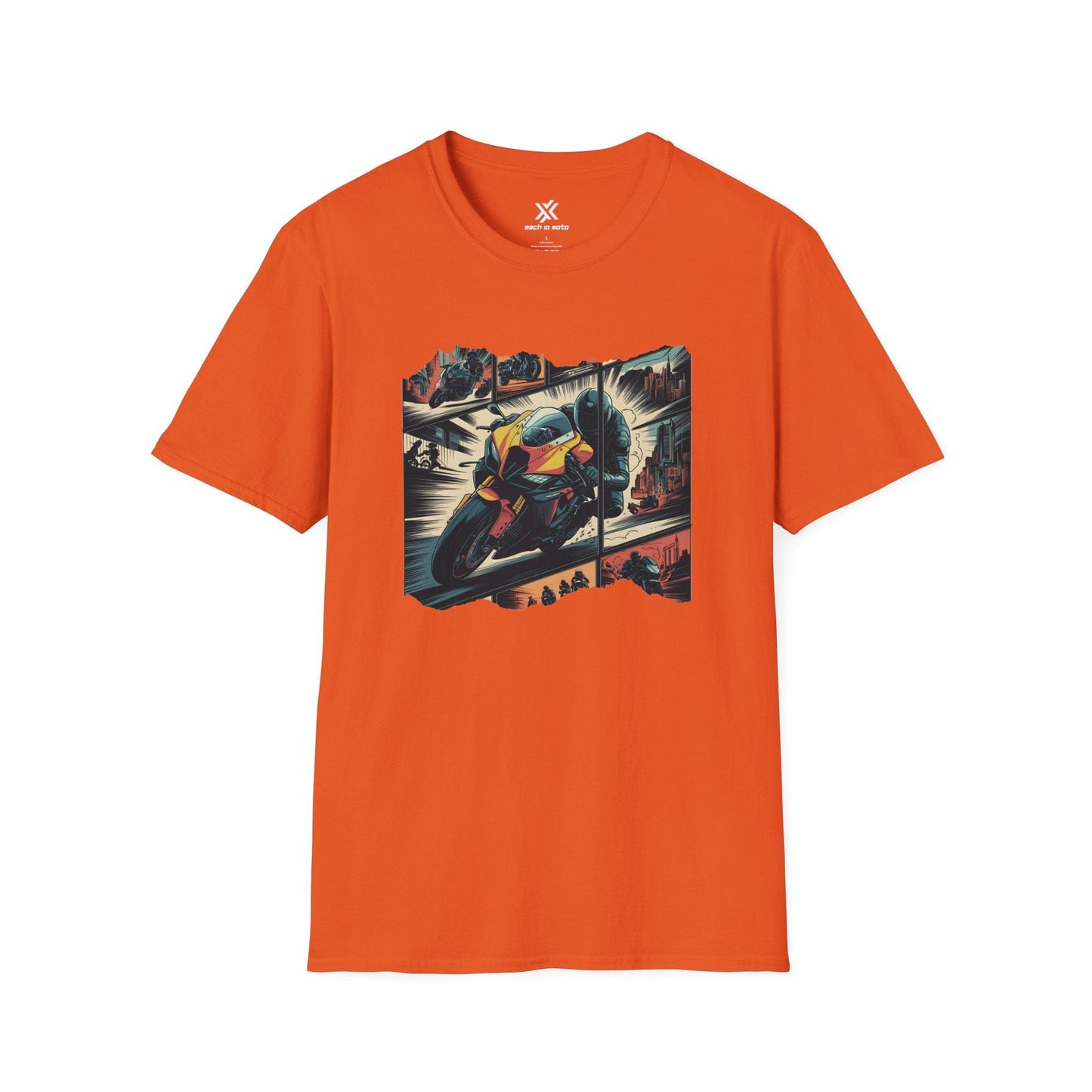 T-Shirt Orange / S Comic Bike T-Shirt