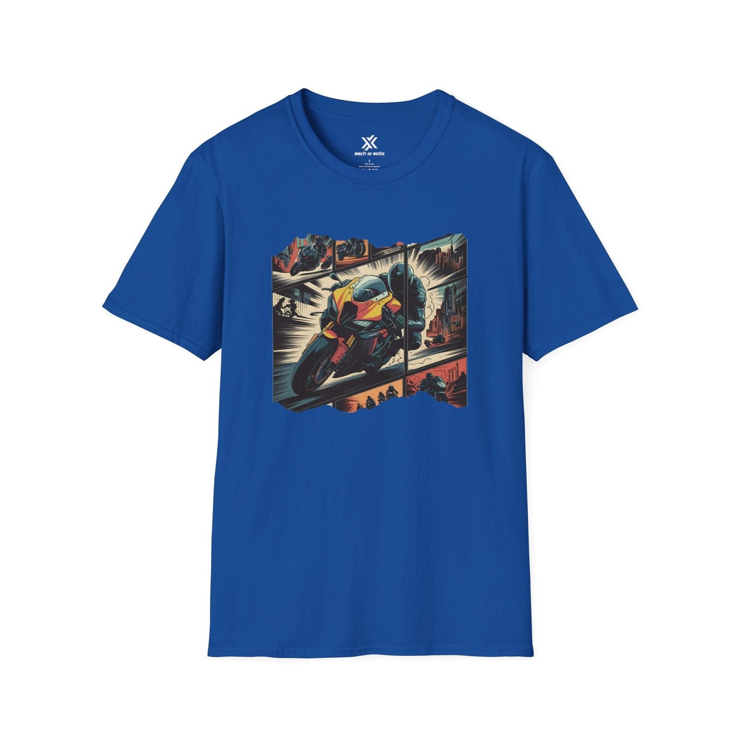 T-Shirt Royal / S Comic Bike T-Shirt