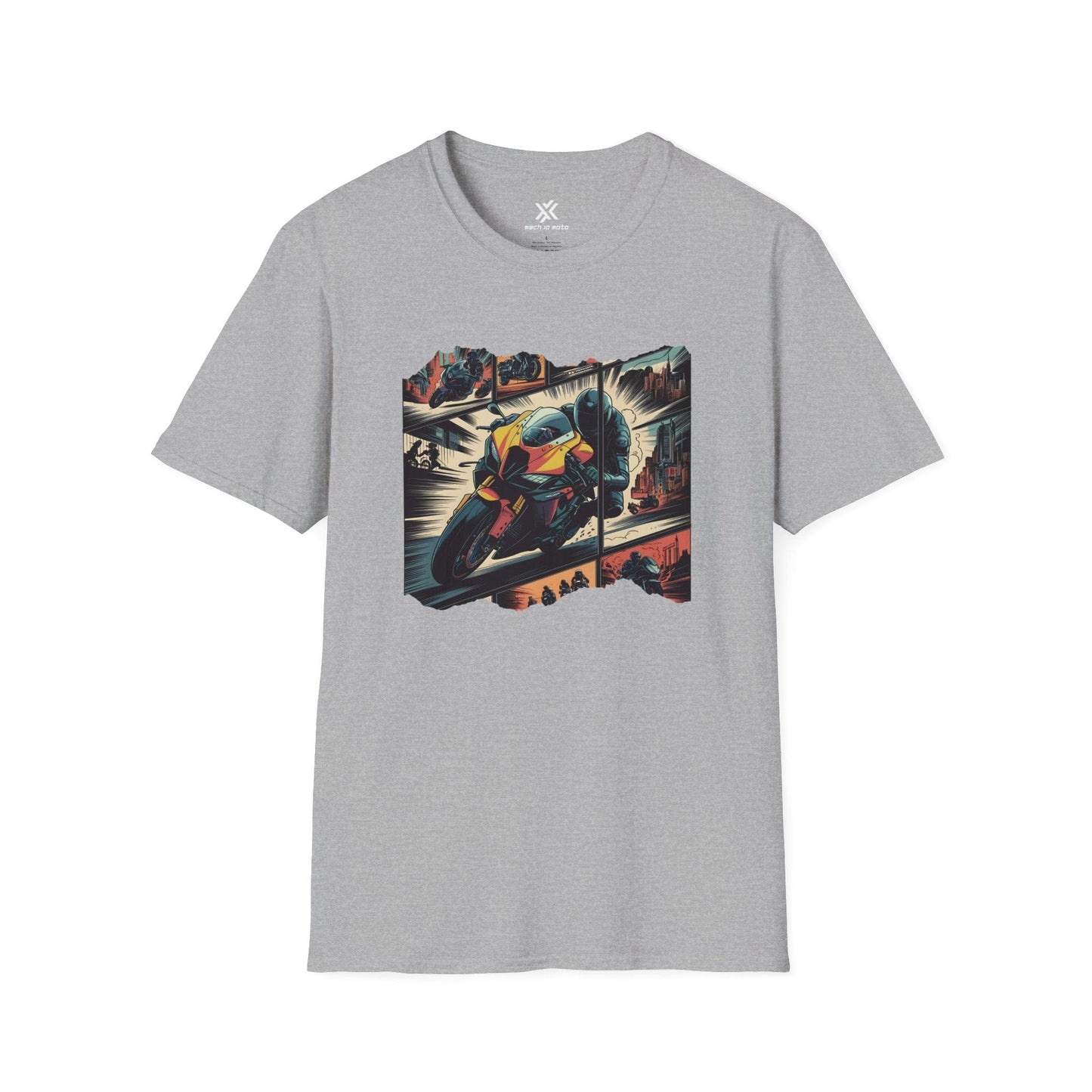 T-Shirt Sport Grey / S Comic Bike T-Shirt