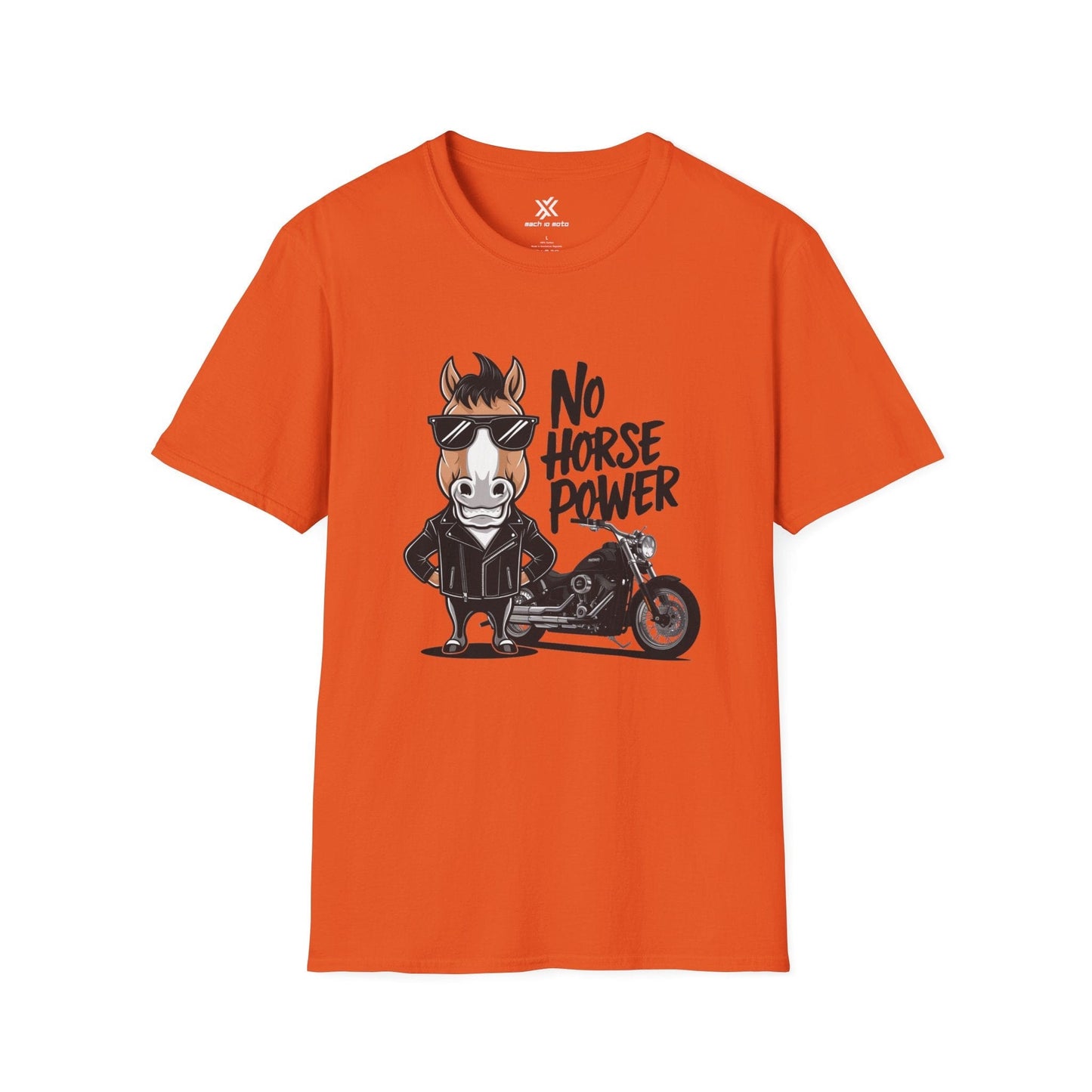 T-Shirt Orange / S Cool Colt No horse power T-Shirt