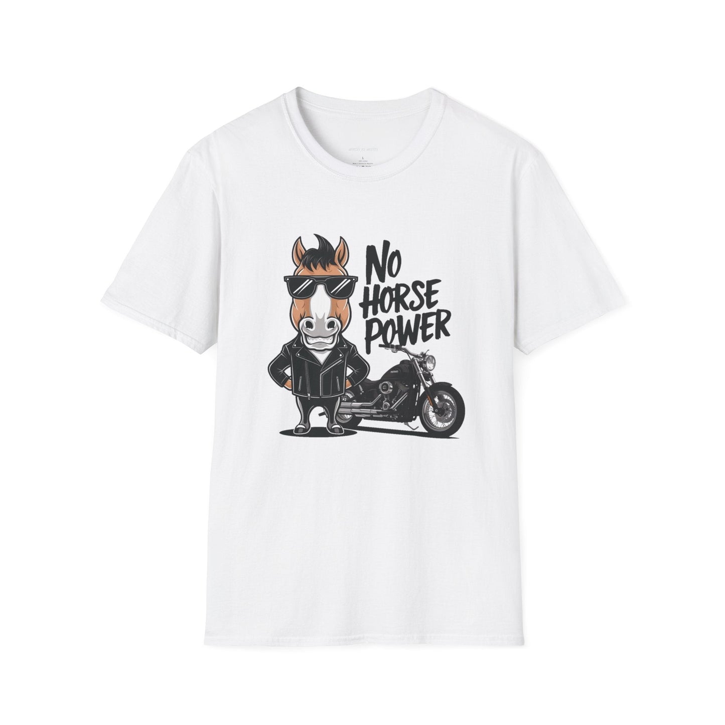 T-Shirt White / S Cool Colt No horse power T-Shirt