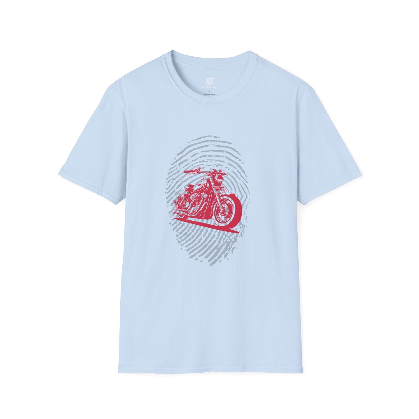 T-Shirt Light Blue / S Cruiser Print T-Shirt