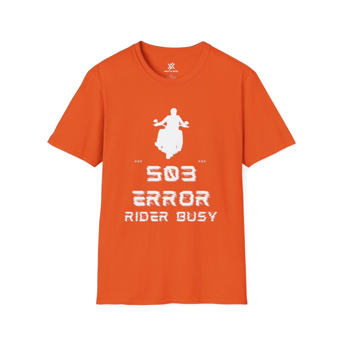 T-Shirt Orange / S Cruising Error 503 T-Shirt