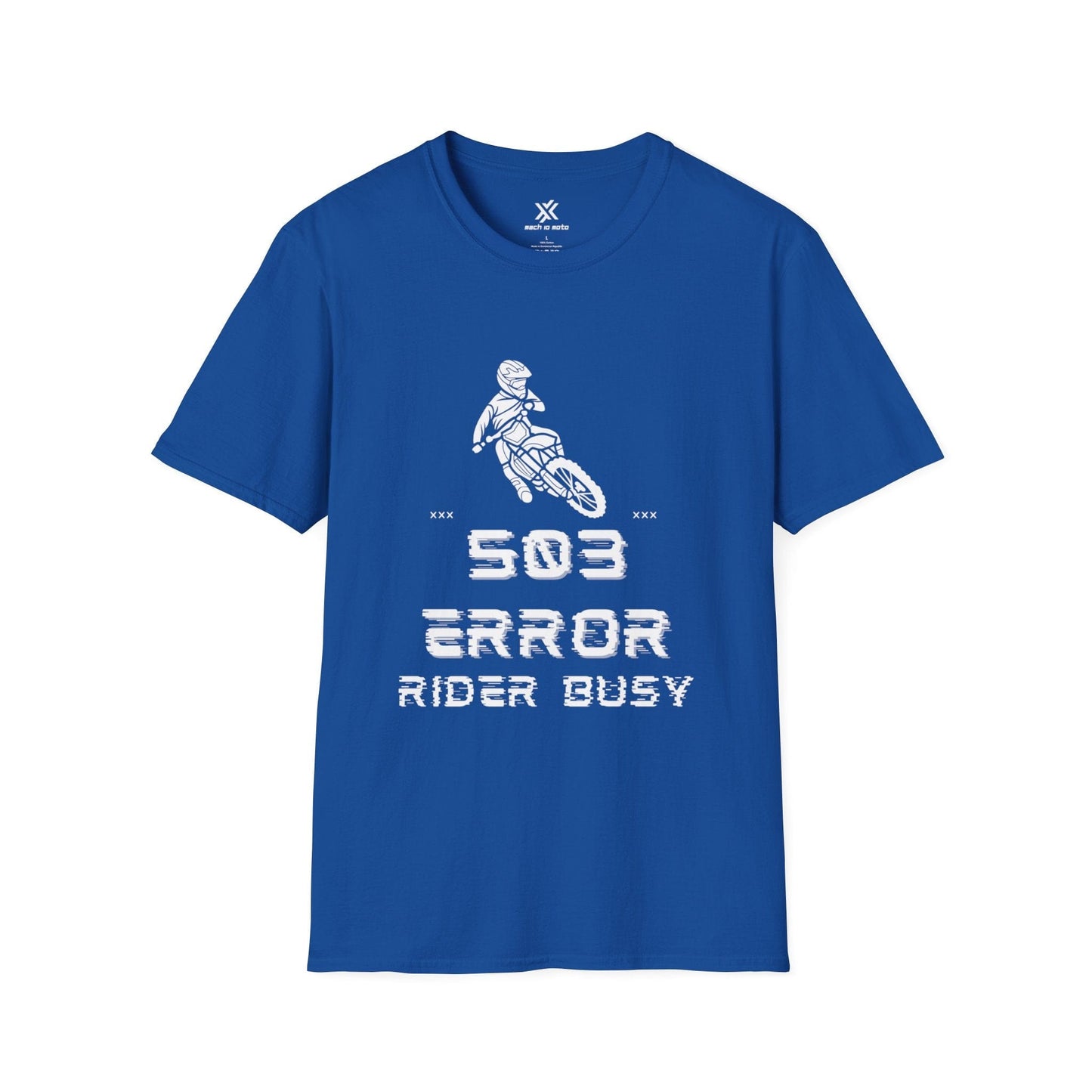 T-Shirt Royal / S Dirt Rider Error 503 T-Shirt