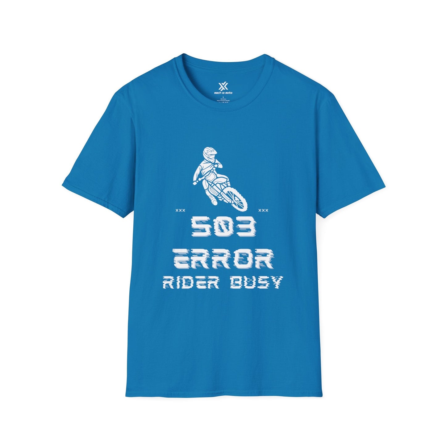 T-Shirt Sapphire / S Dirt Rider Error 503 T-Shirt