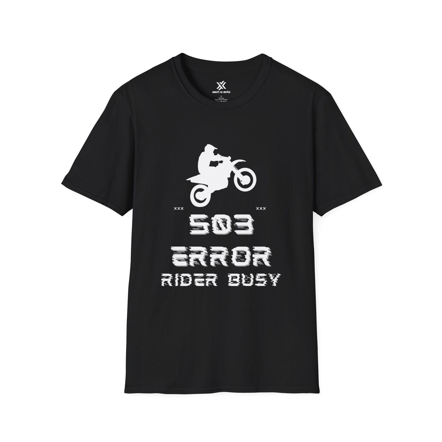 T-Shirt Black / S Dirtbike Error 503 T-Shirt