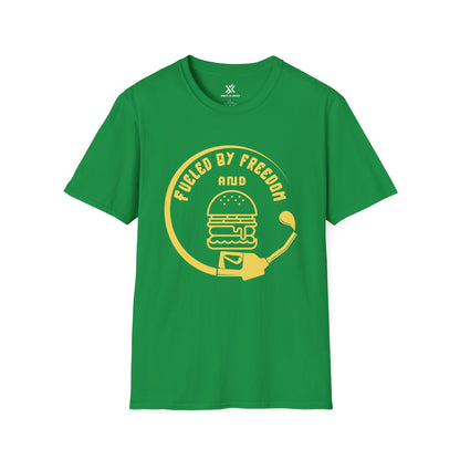 T-Shirt Irish Green / S Fueled by freedom and T-Shirt