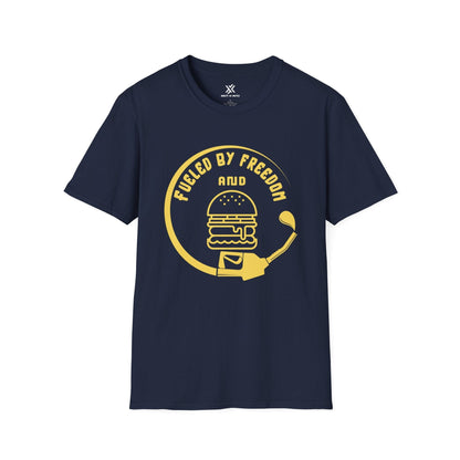 T-Shirt Navy / S Fueled by freedom and T-Shirt