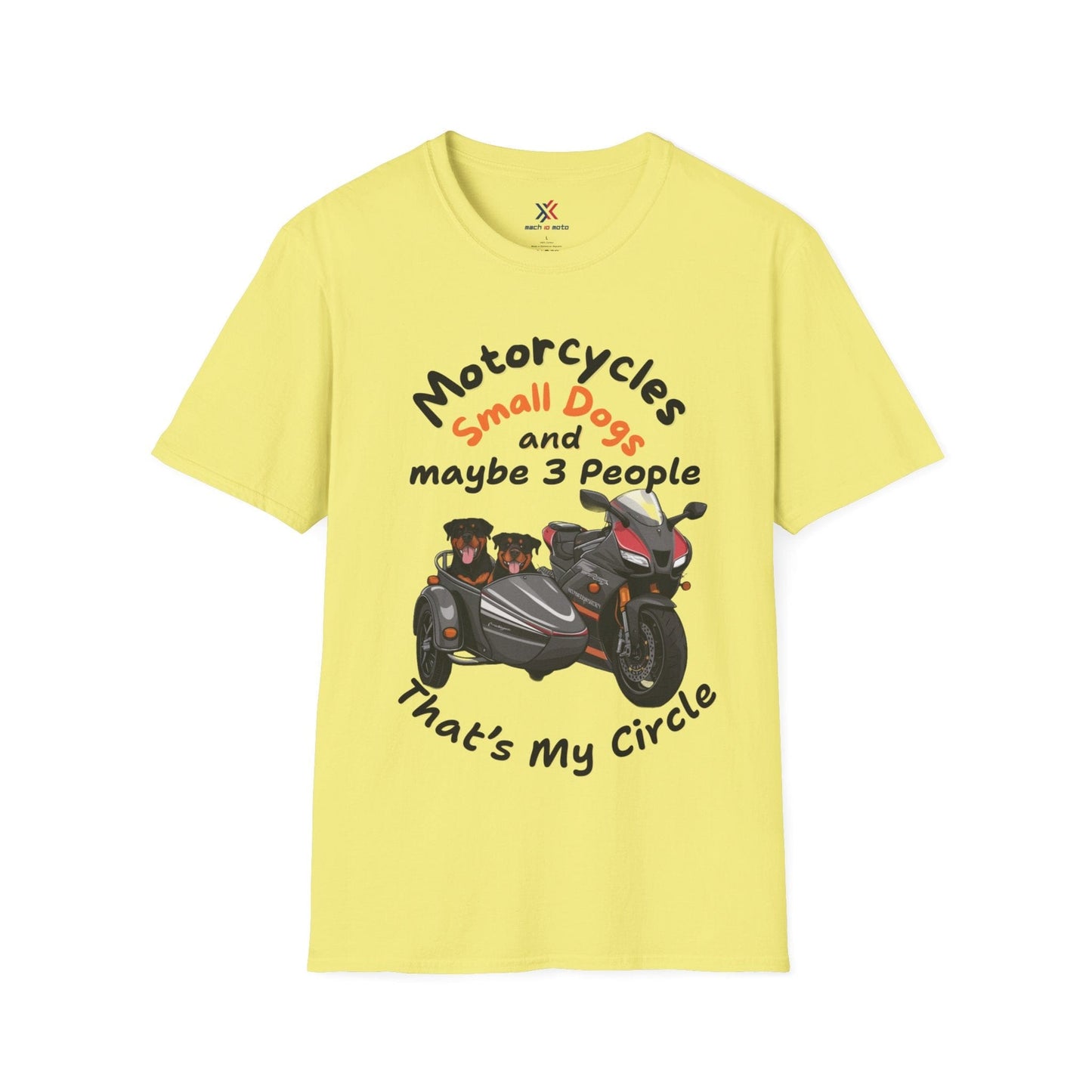 T-Shirt Cornsilk / S I Like MC Dogs 3 people T-Shirt