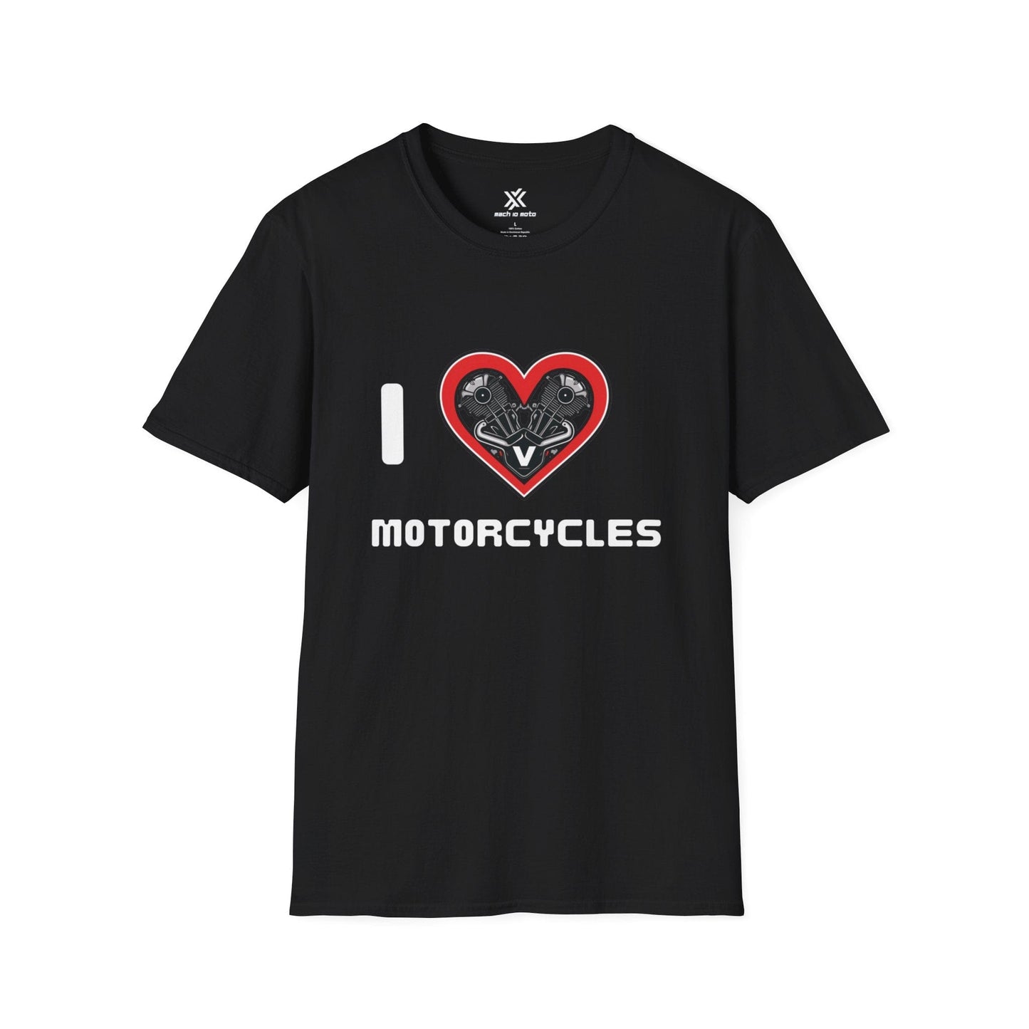 T-Shirt Black / S I Love Motorcycles T-Shirt