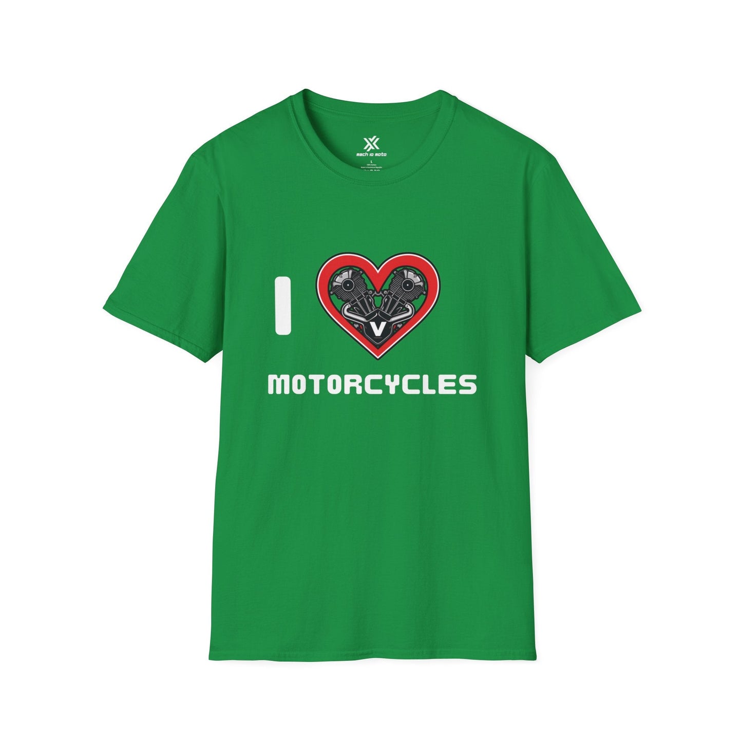 T-Shirt Irish Green / S I Love Motorcycles T-Shirt