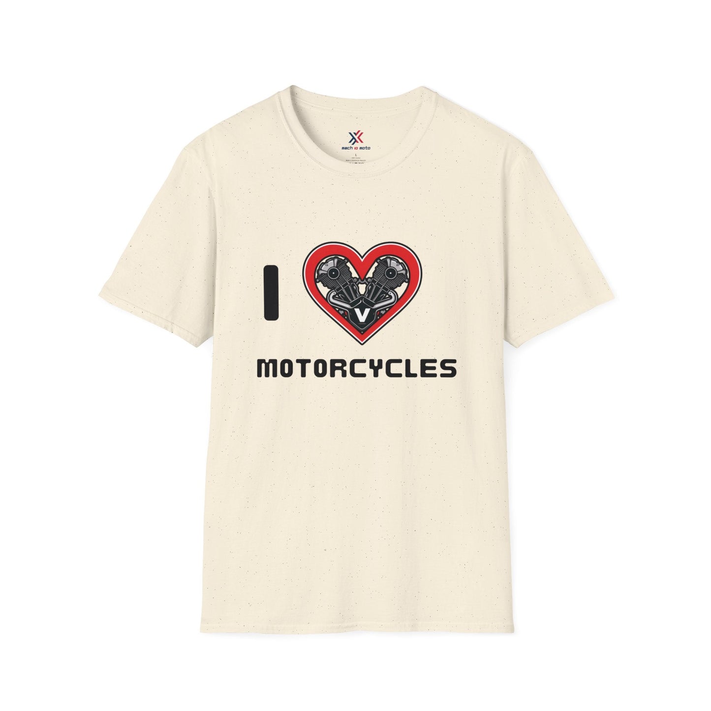 T-Shirt Natural / S I Love Motorcycles T-Shirt