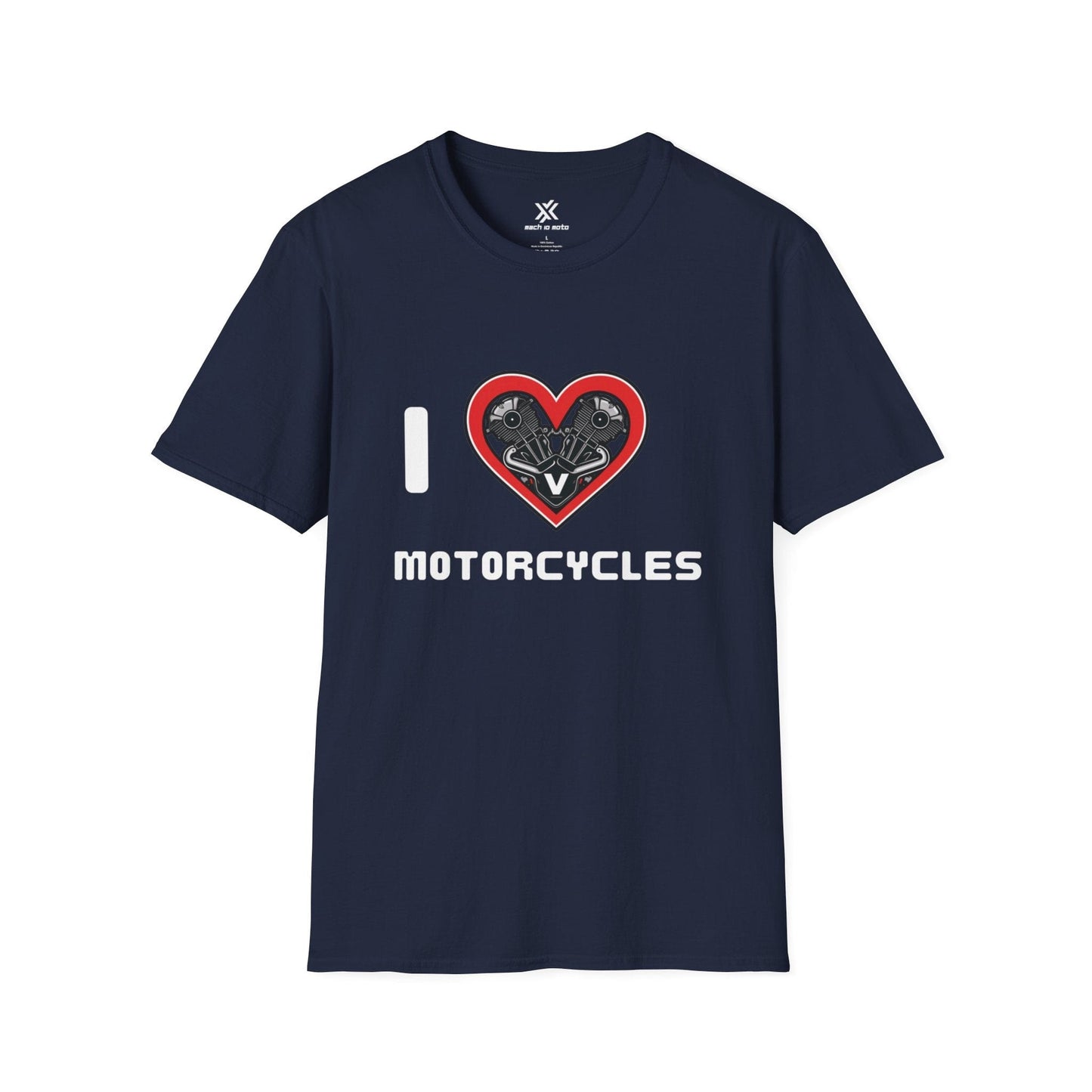 T-Shirt Navy / S I Love Motorcycles T-Shirt