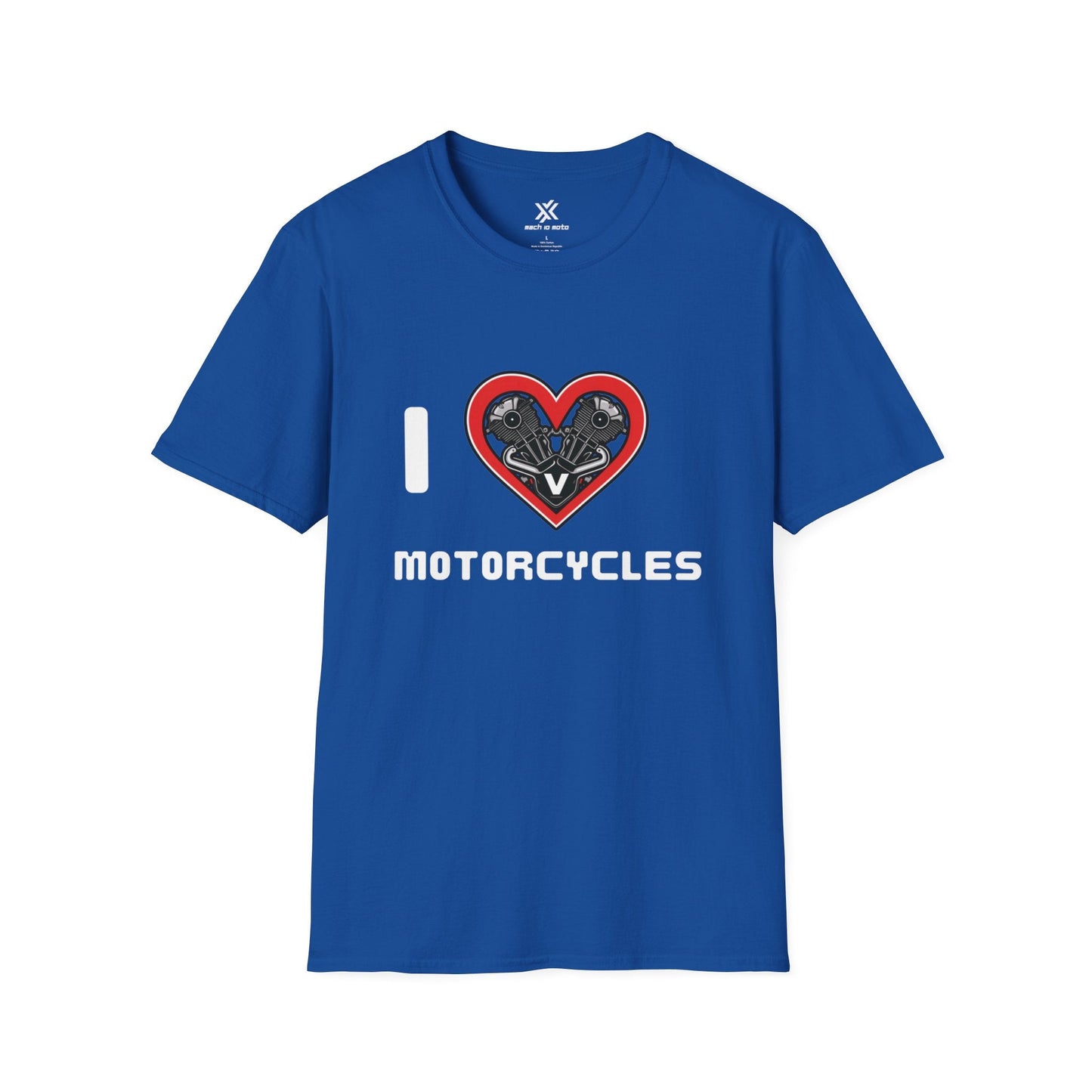 T-Shirt Royal / S I Love Motorcycles T-Shirt