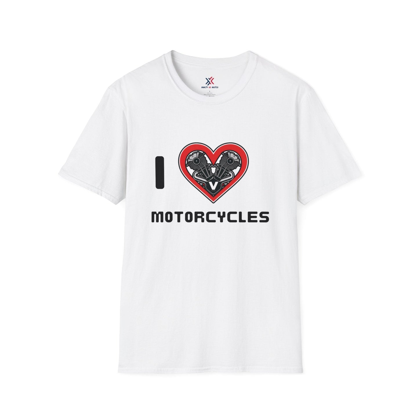 T-Shirt White / S I Love Motorcycles T-Shirt