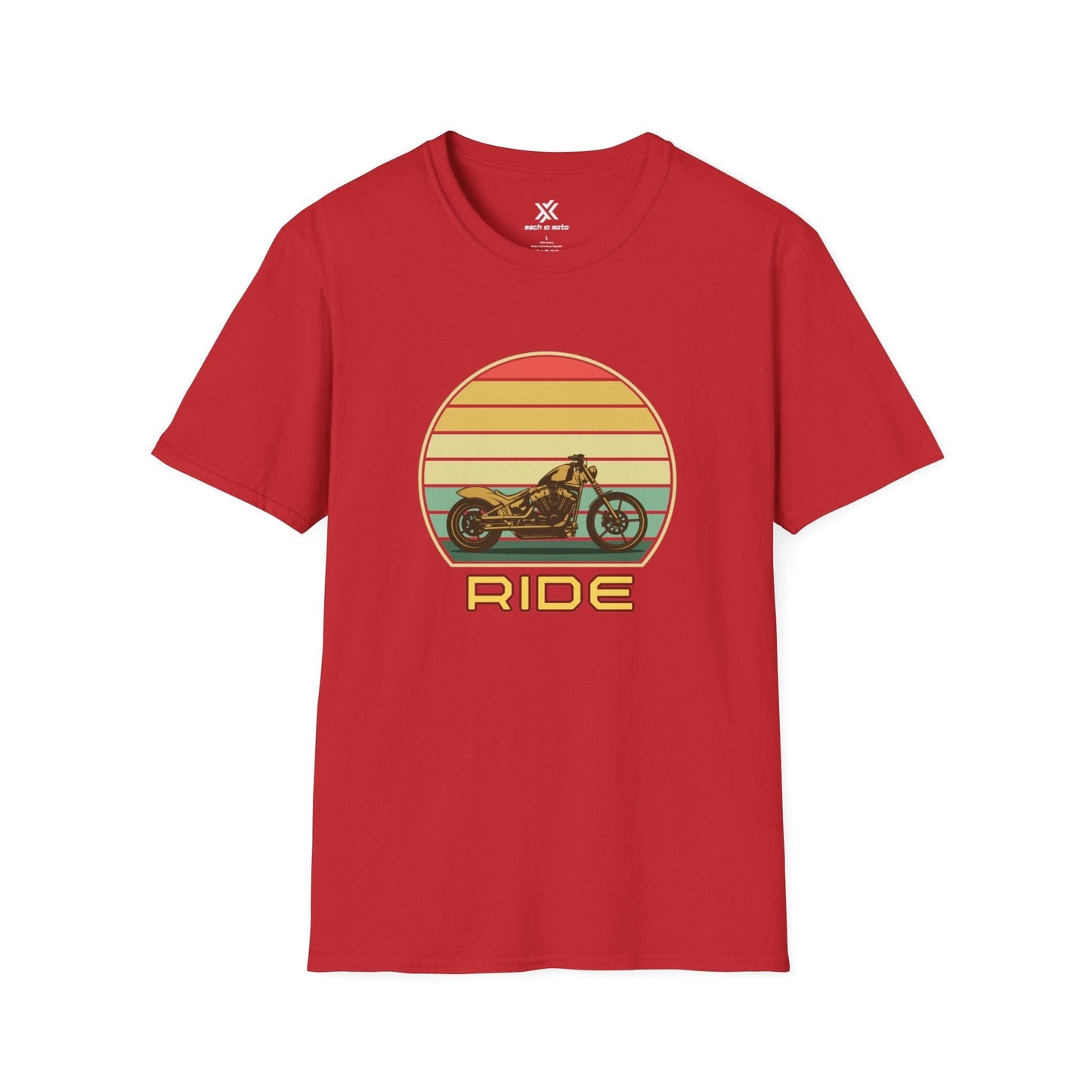 T-Shirt Red / S Just Ride CruiserT-Shirt