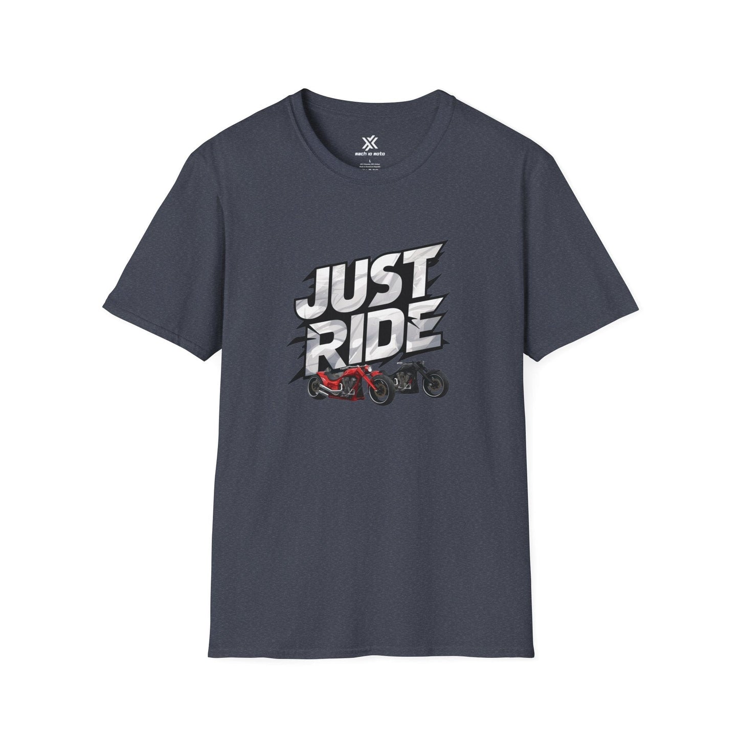 T-Shirt Heather Navy / S Just Ride T-Shirt