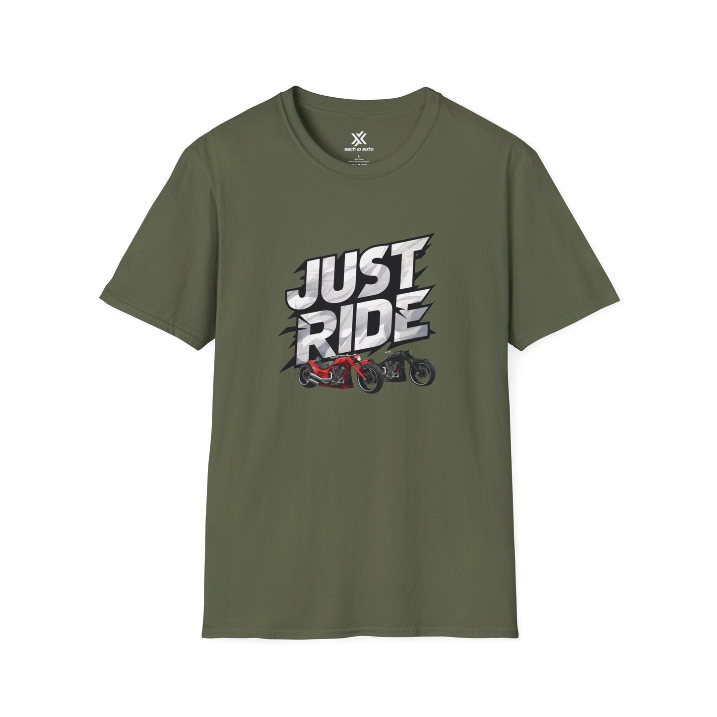 T-Shirt Military Green / S Just Ride T-Shirt