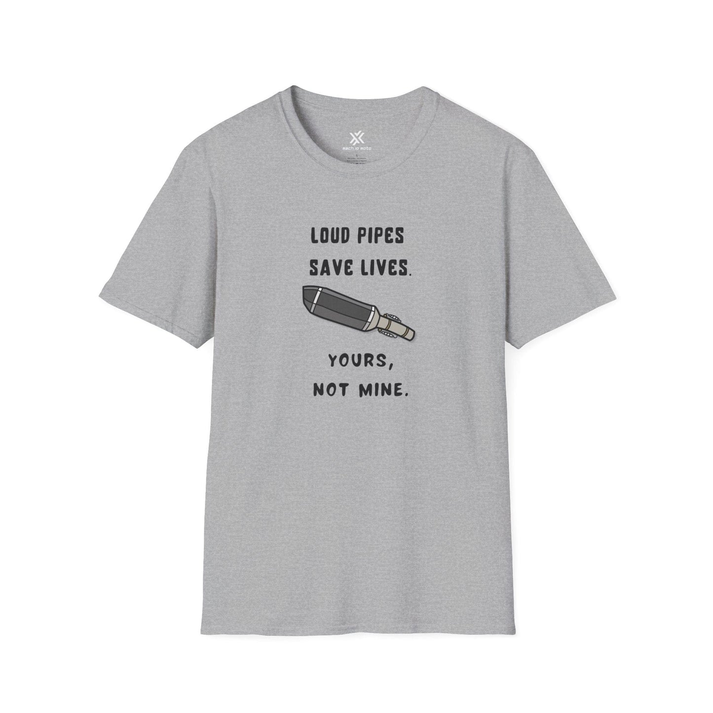 T-Shirt Sport Grey / S Loud Pipes Save Lives T-Shirt