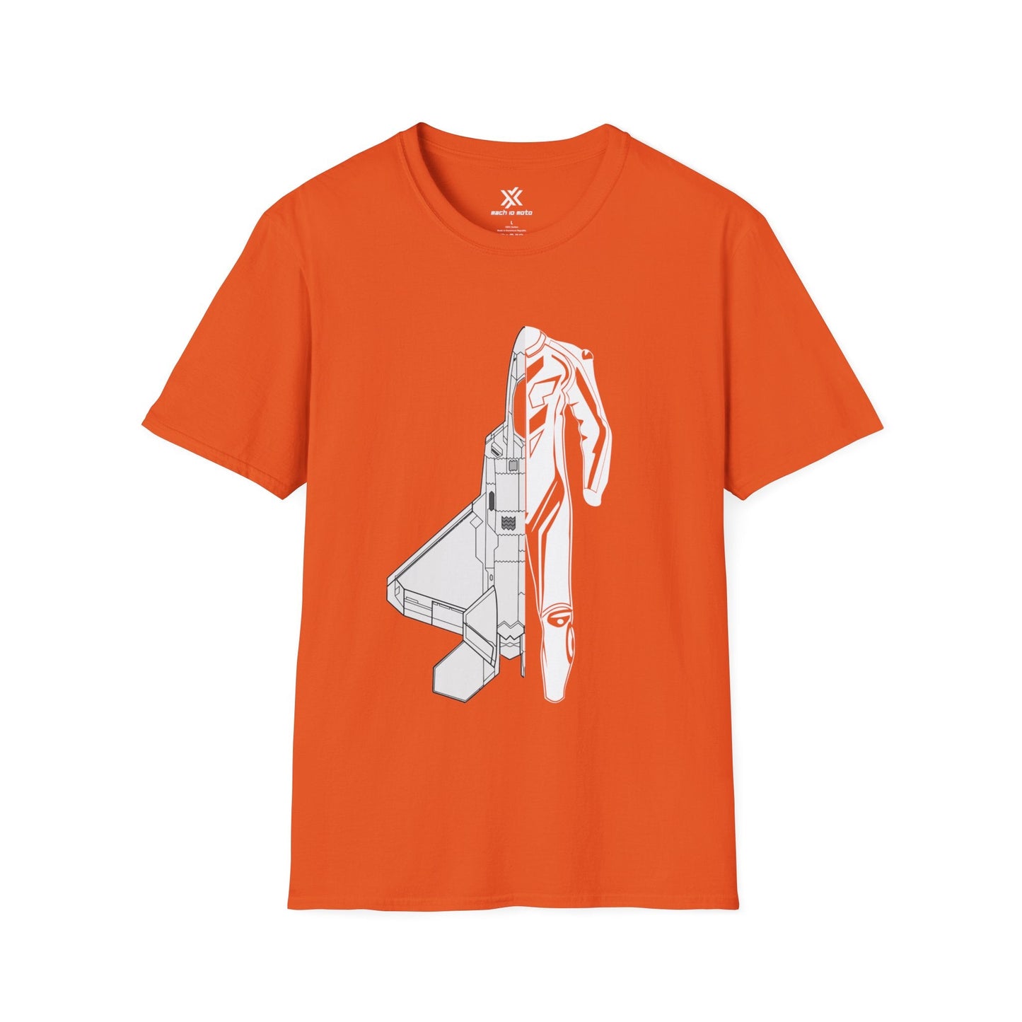 T-Shirt Orange / S Mach Moto T-Shirt