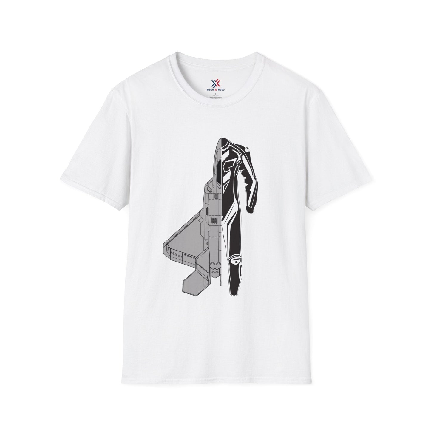 T-Shirt White / S Mach Moto T-Shirt