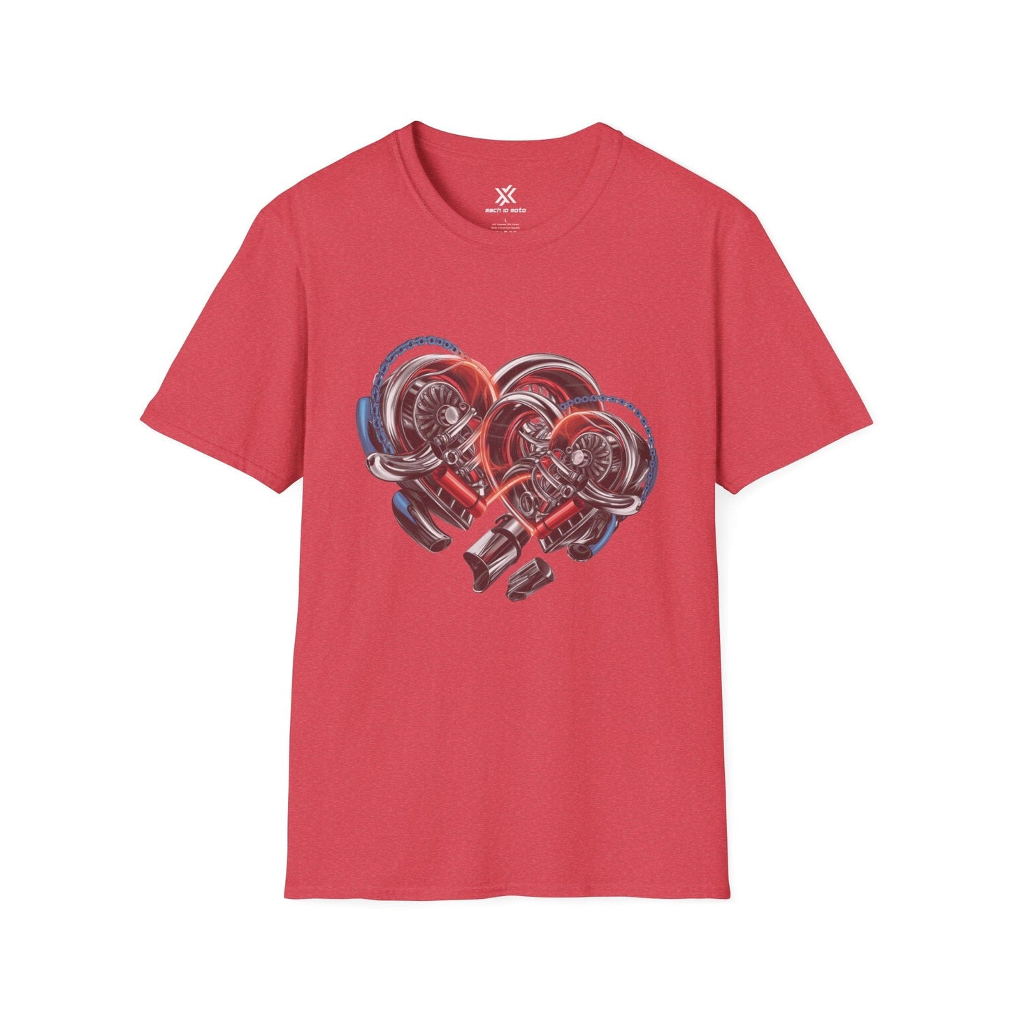 T-Shirt Heather Red / S Mechanical Hearts T-Shirt