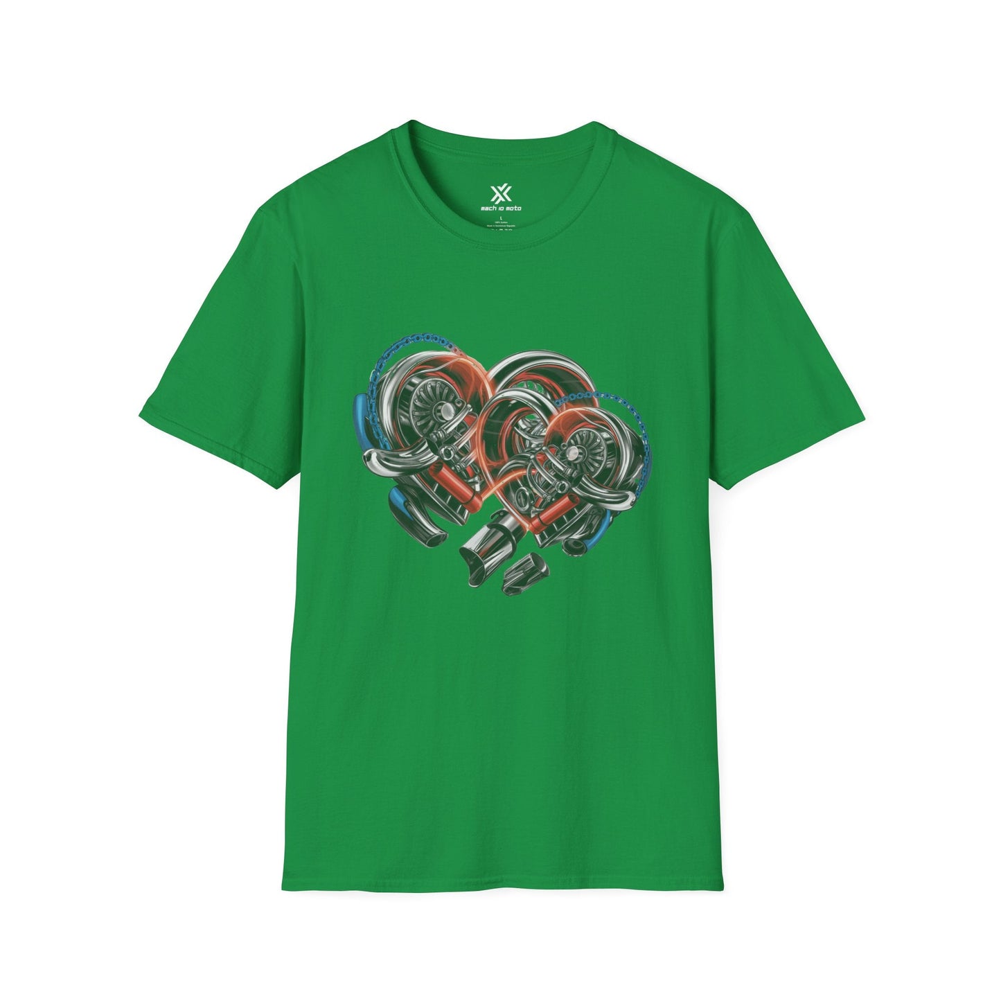 T-Shirt Irish Green / S Mechanical Hearts T-Shirt