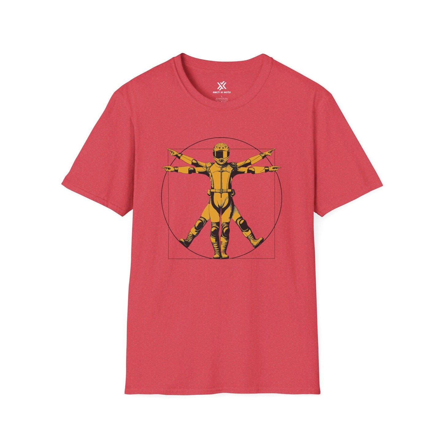 T-Shirt Heather Red / S Moto Proportions T-Shirt