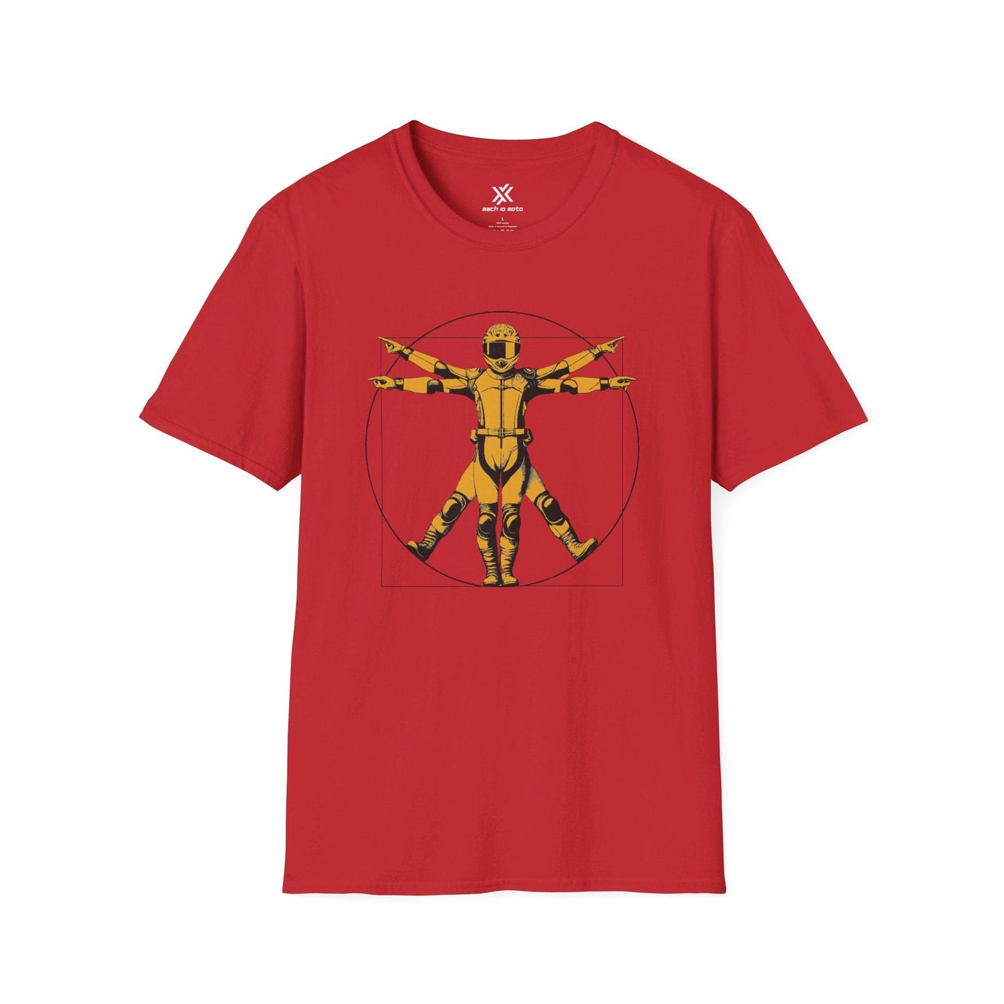 T-Shirt Red / S Moto Proportions T-Shirt