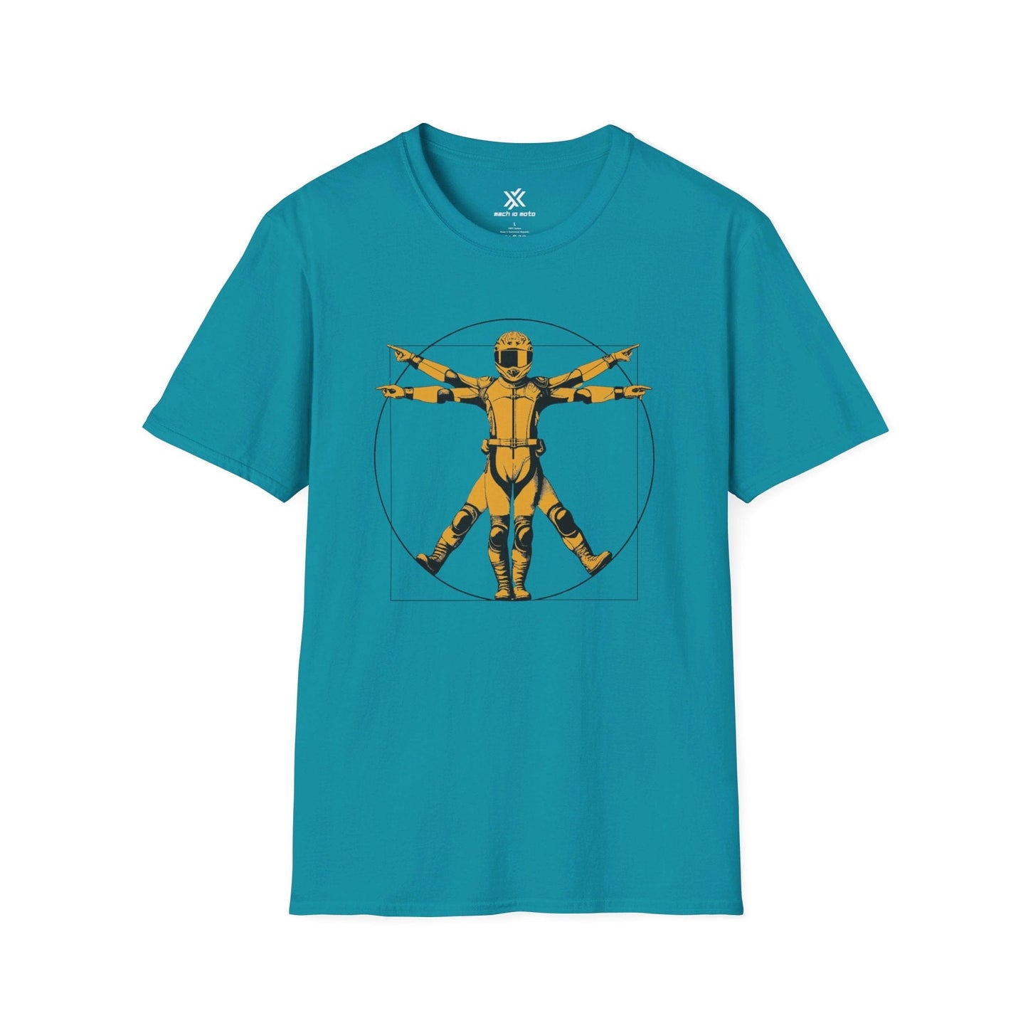 T-Shirt Tropical Blue / S Moto Proportions T-Shirt