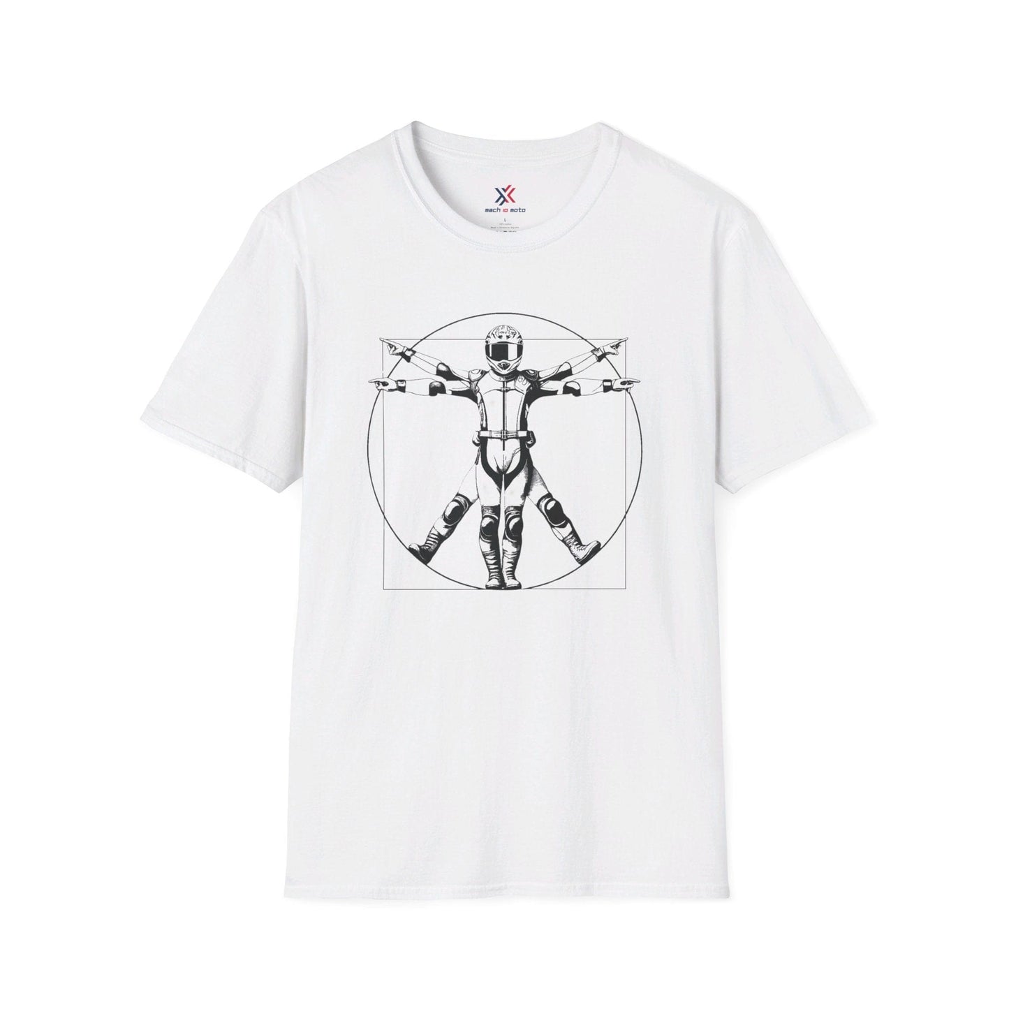 T-Shirt White / S Moto Proportions T-Shirt