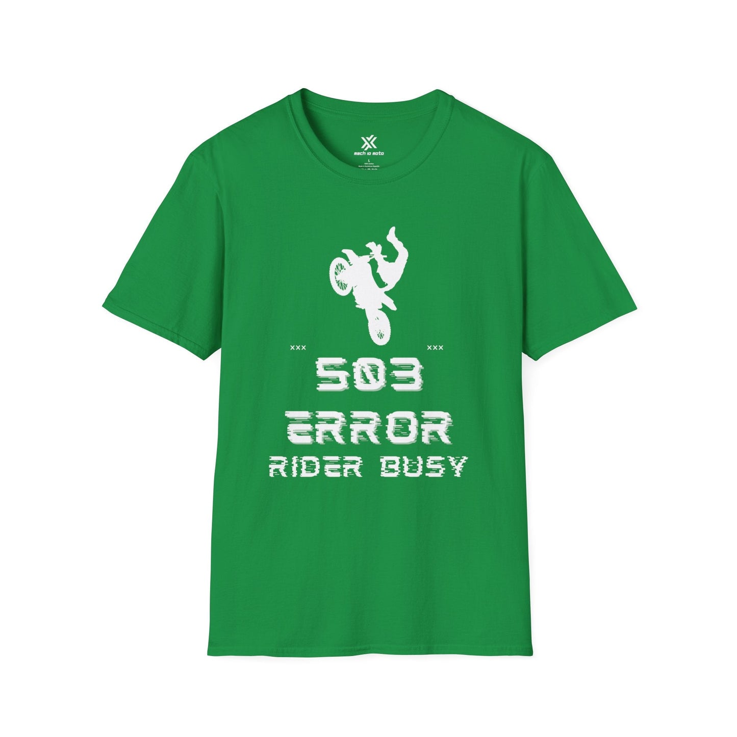 T-Shirt Irish Green / S Moto Stun Error 503 T-Shirt