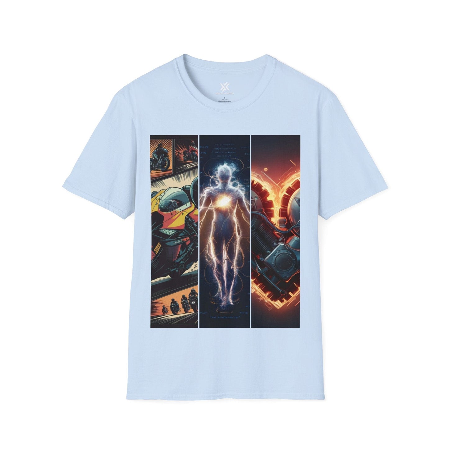 T-Shirt Light Blue / S Motorbike Passion T-Shirt