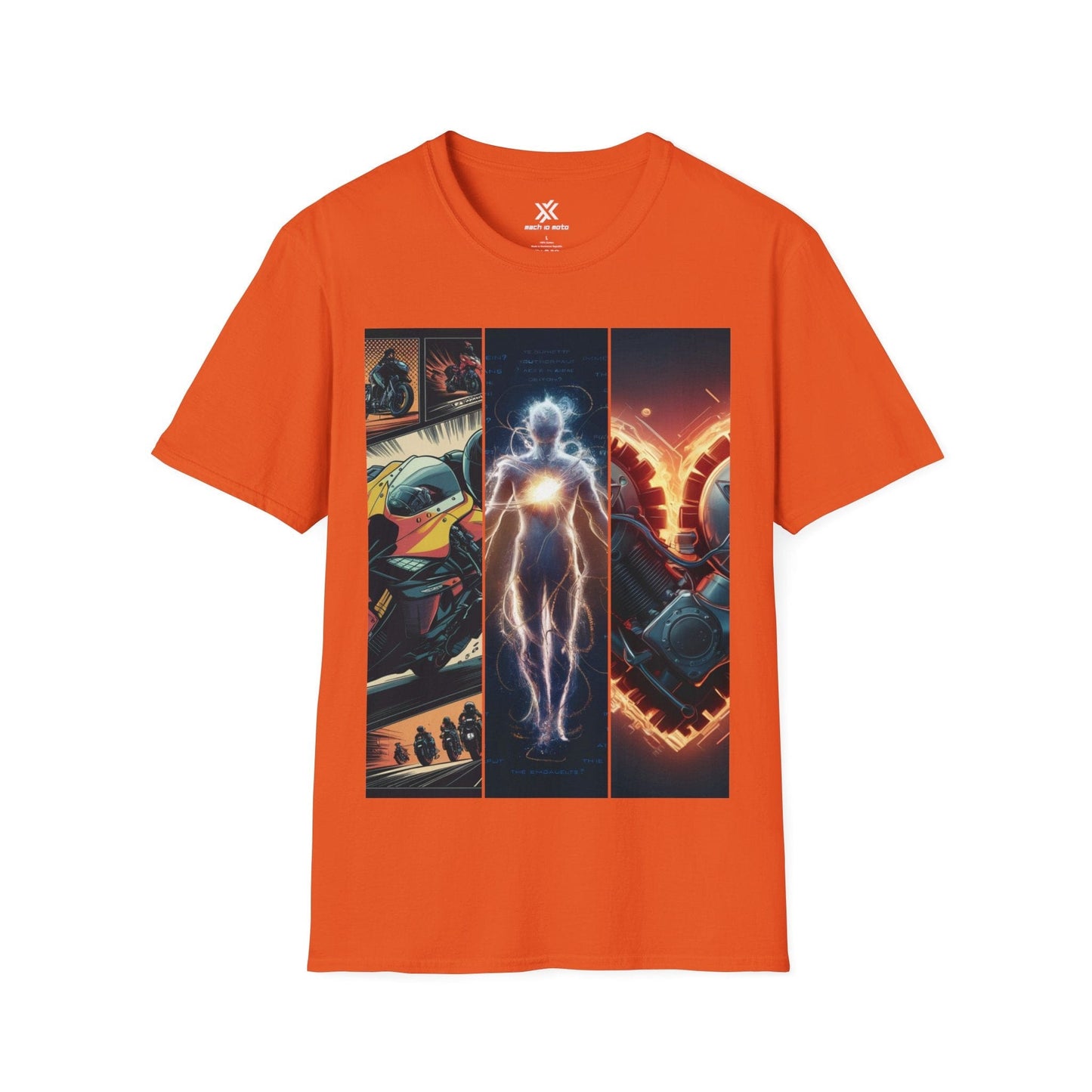 T-Shirt Orange / S Motorbike Passion T-Shirt