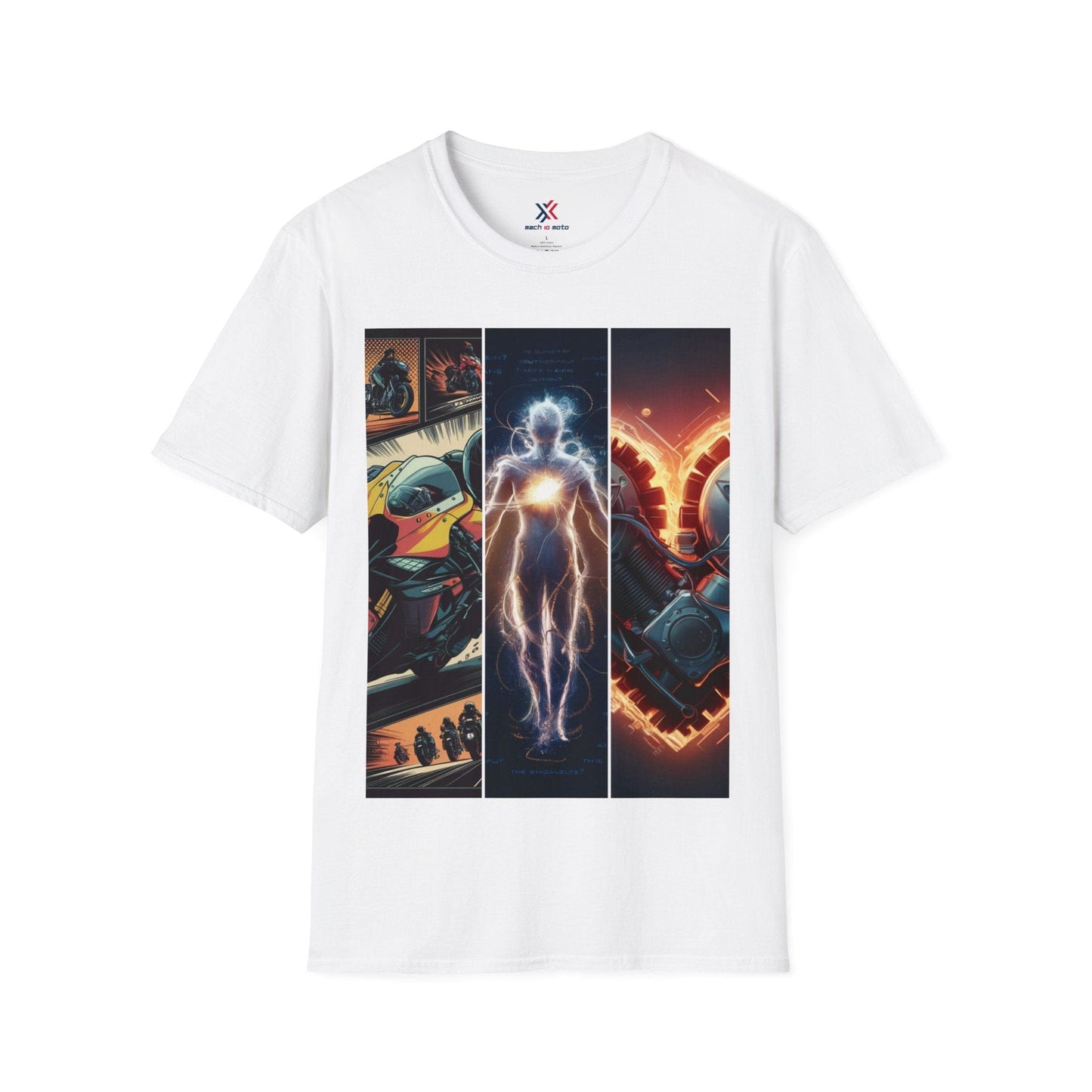 T-Shirt White / S Motorbike Passion T-Shirt