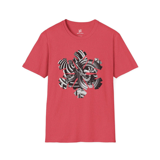 T-Shirt Heather Red / S Motoscope T-Shirt