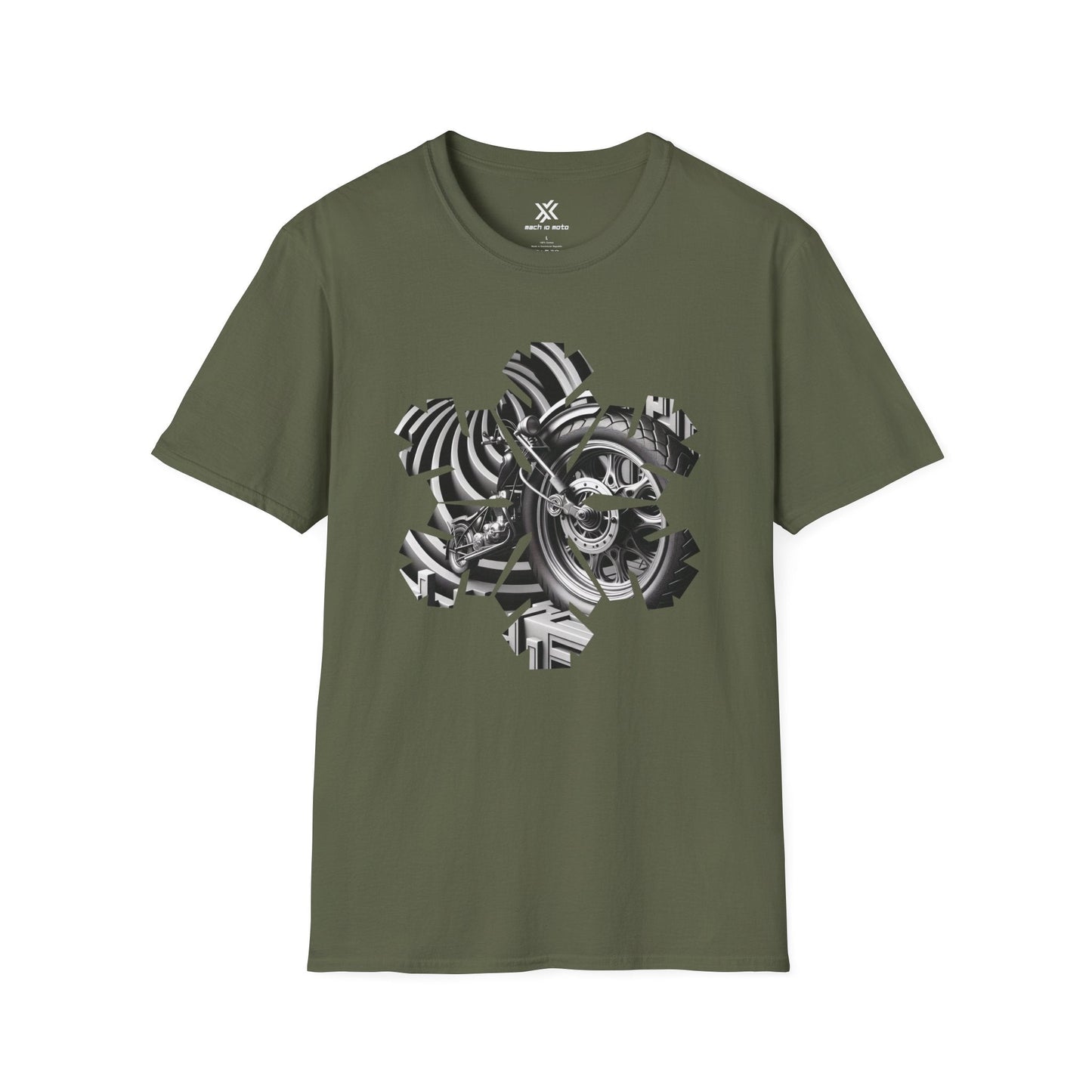 T-Shirt Military Green / S Motoscope T-Shirt