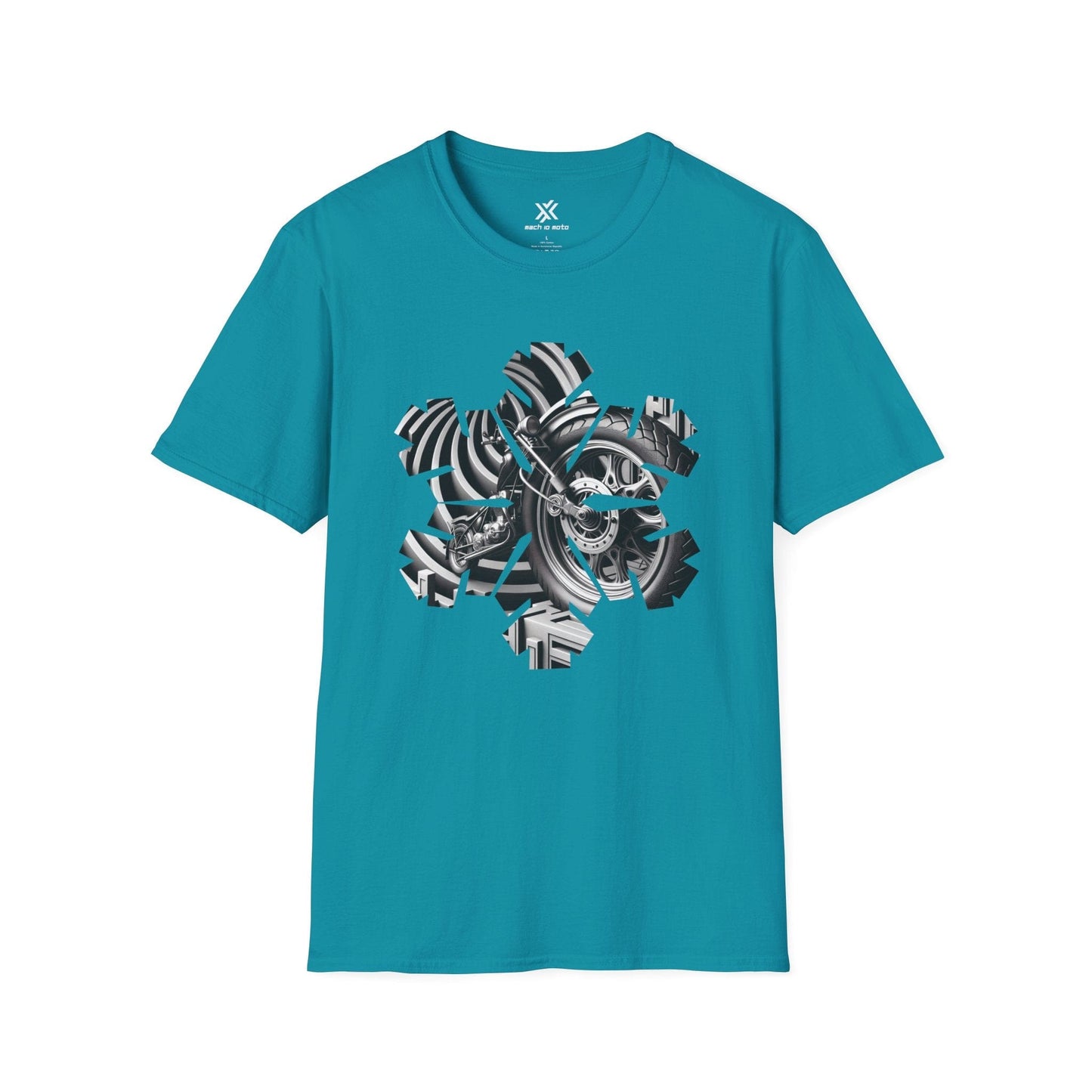 T-Shirt Tropical Blue / S Motoscope T-Shirt