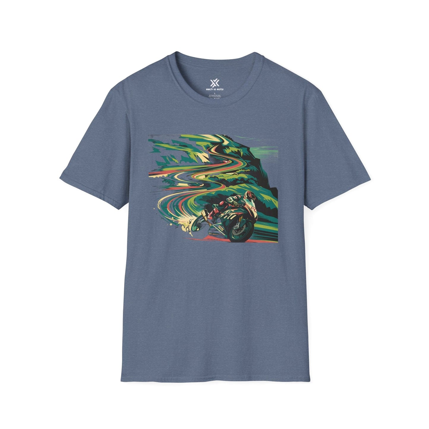 T-Shirt Heather Indigo / S Mountain Race T-Shirt