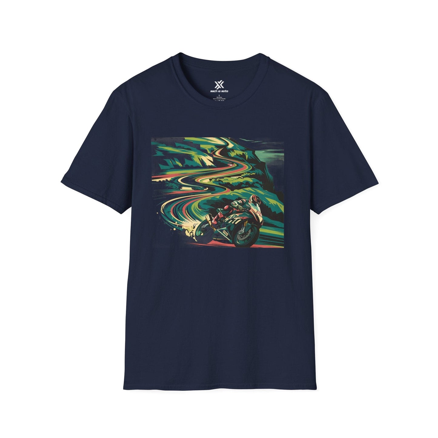 T-Shirt Navy / S Mountain Race T-Shirt