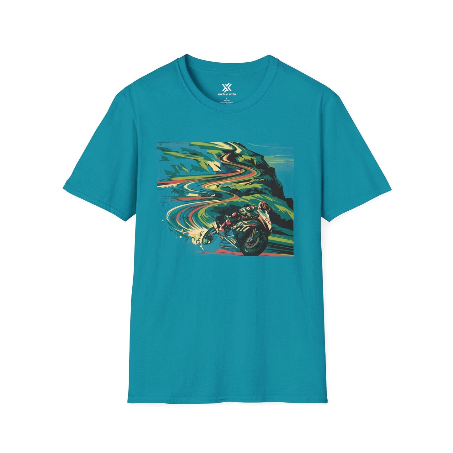 T-Shirt Tropical Blue / S Mountain Race T-Shirt