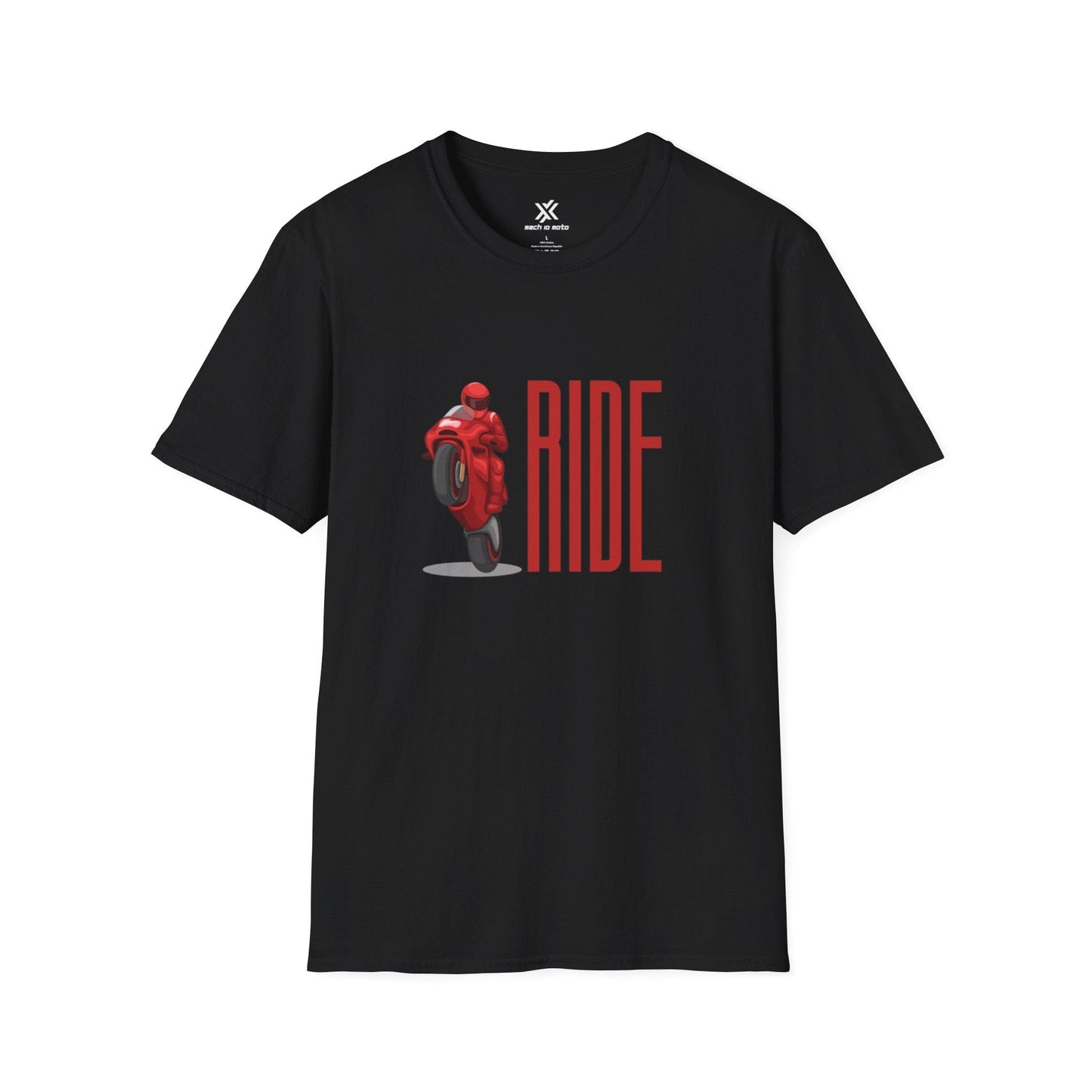 T-Shirt Black / S Red Ride T-Shirt