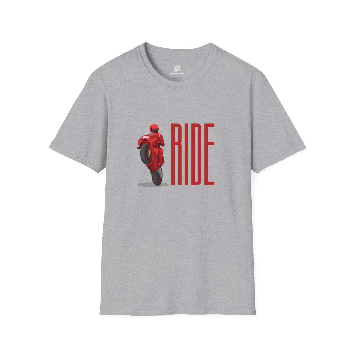 T-Shirt Sport Grey / S Red Ride T-Shirt