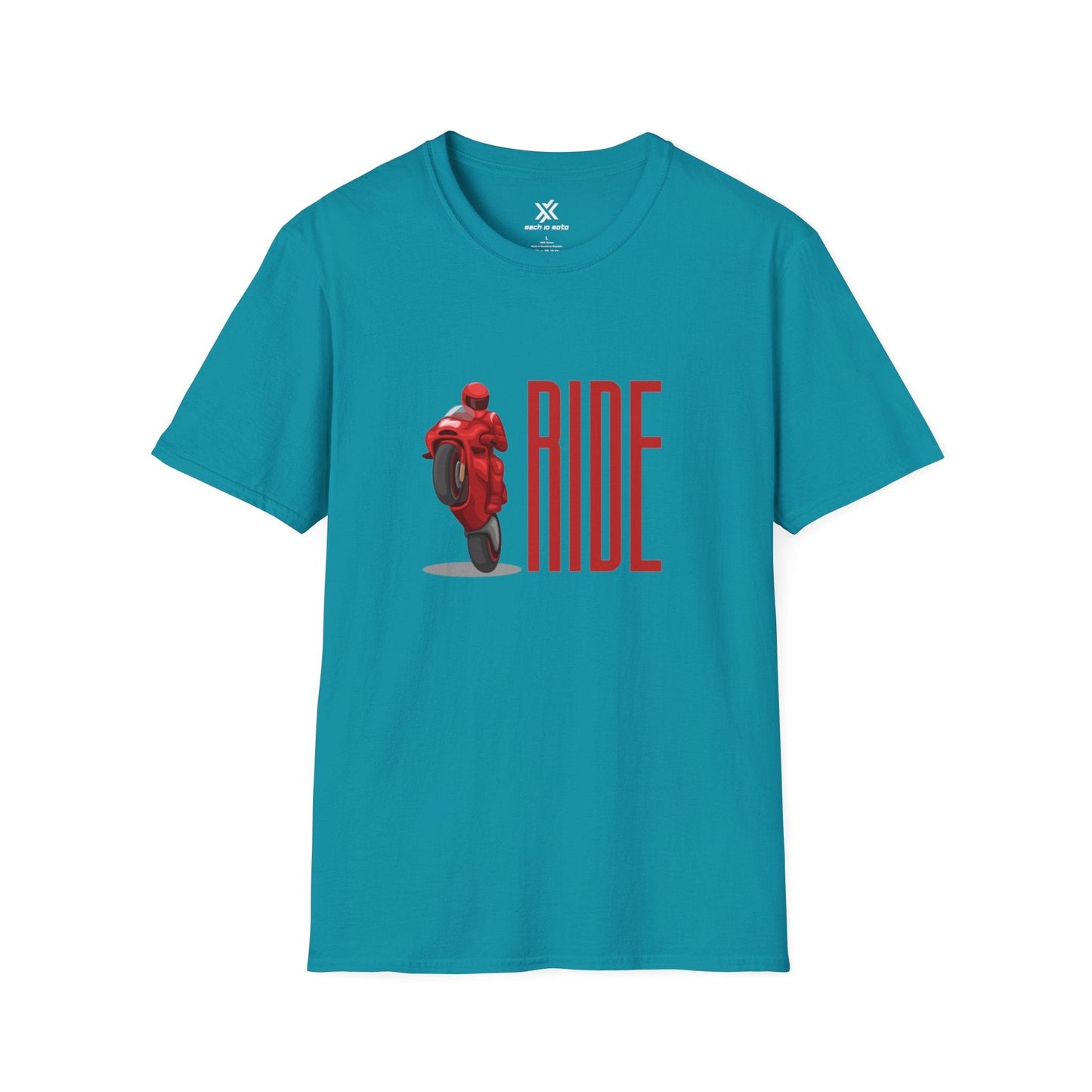 T-Shirt Tropical Blue / S Red Ride T-Shirt