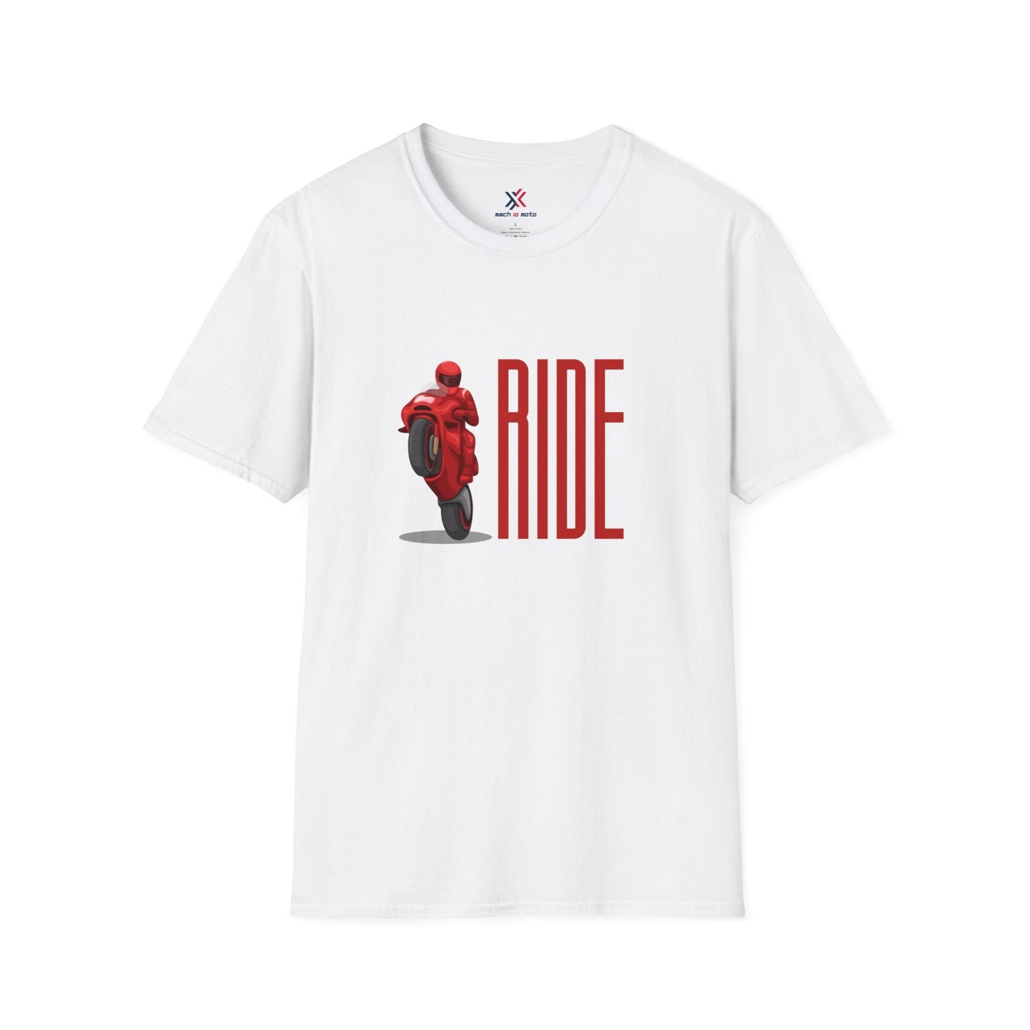 T-Shirt White / S Red Ride T-Shirt