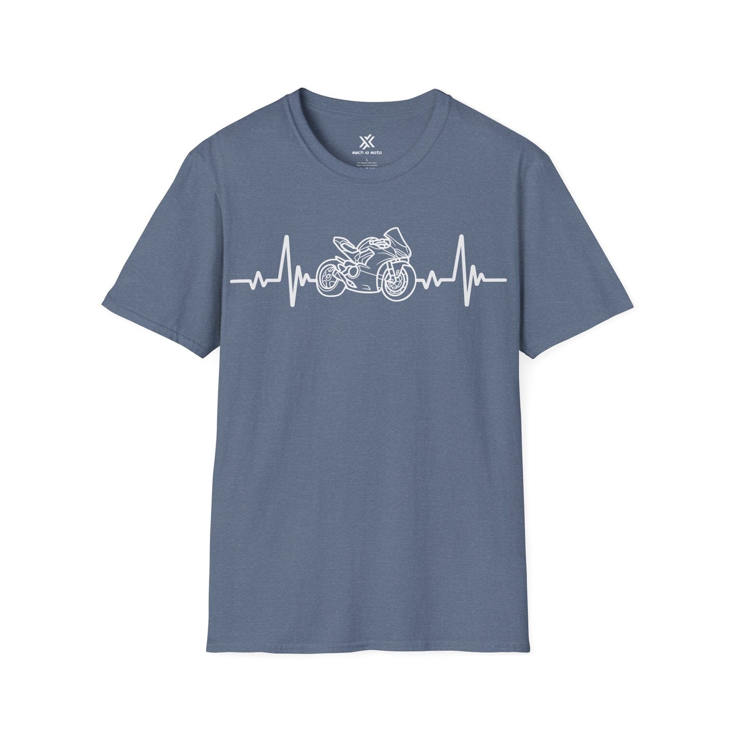 T-Shirt Heather Indigo / S Revved Rhythm T-Shirt