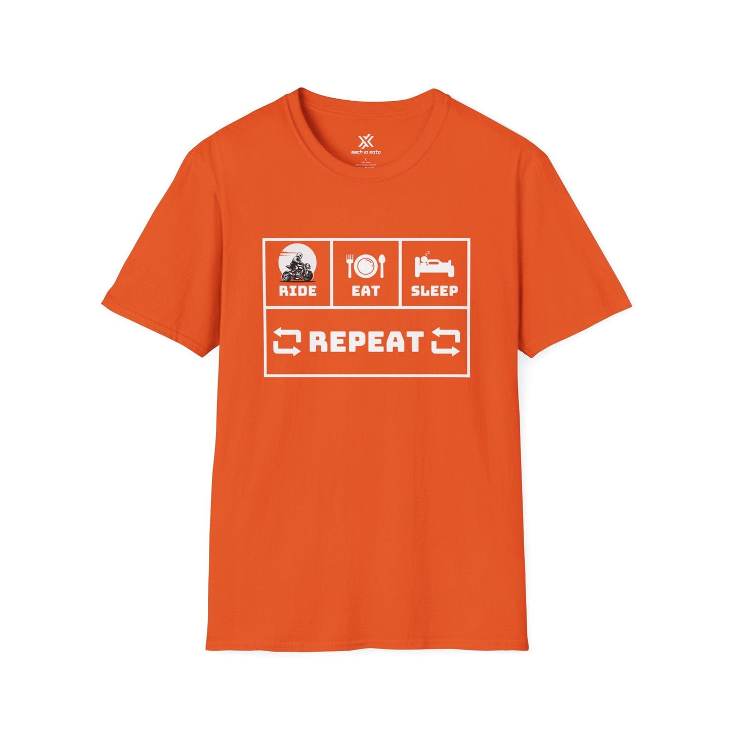 T-Shirt Orange / S Ride Refuel Recharge T-Shirt