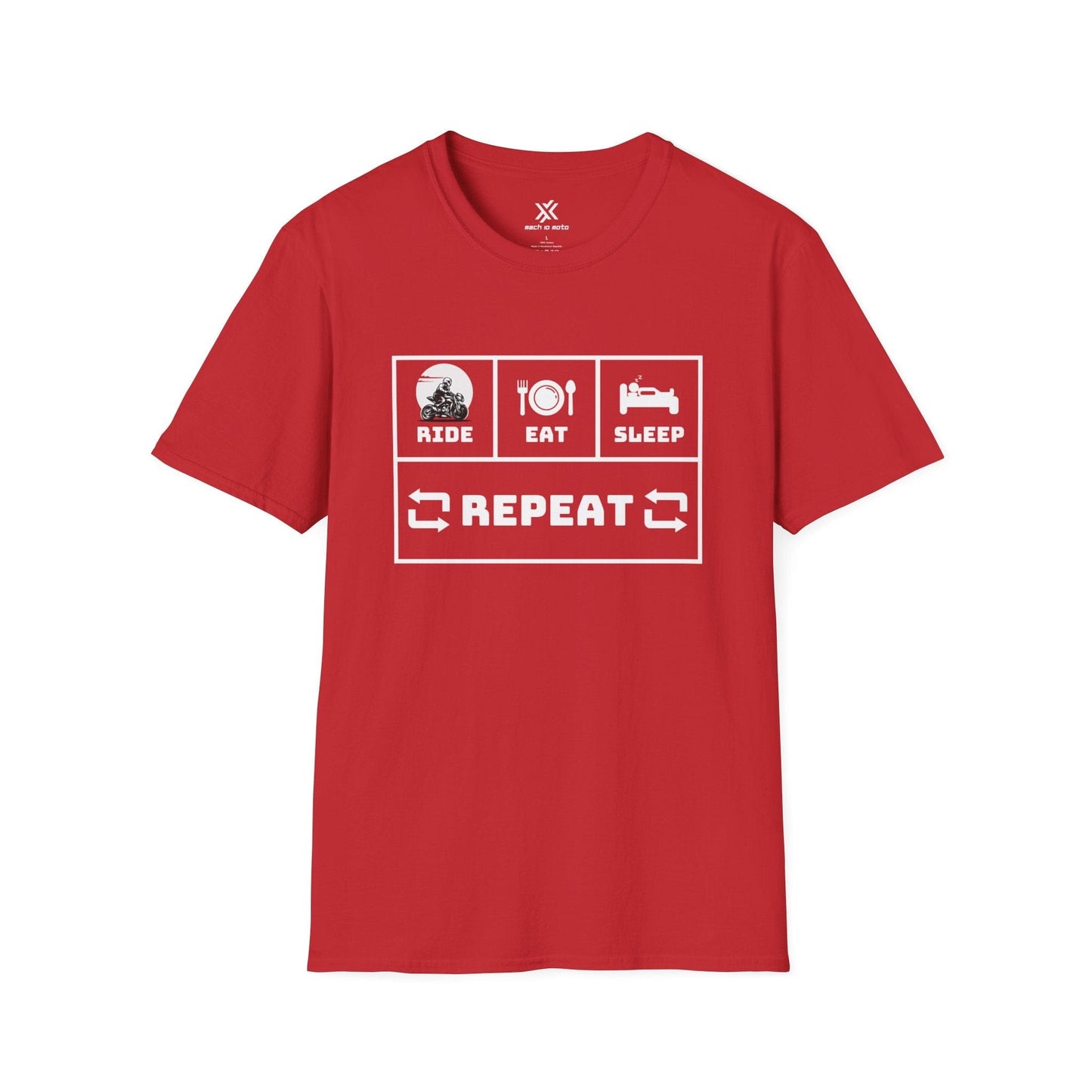 T-Shirt Red / S Ride Refuel Recharge T-Shirt