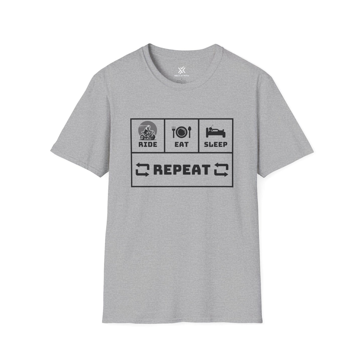 T-Shirt Sport Grey / S Ride Refuel Recharge T-Shirt